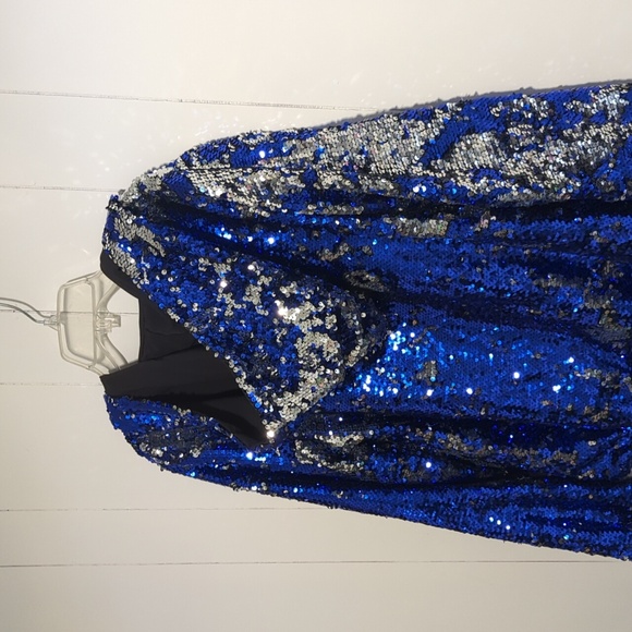 Sequin Zip-Front Hooded Jacket XXXL - Picture 3 of 5
